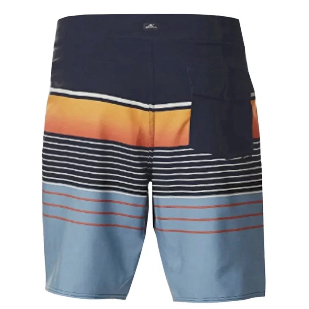 ONEILL Mens Blue Stripe‎ Seaboard Board Shorts Size 32 NWT